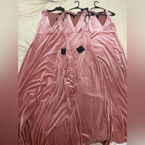 Lulu’s Dusty Rose Dress Set for Bridesmaids